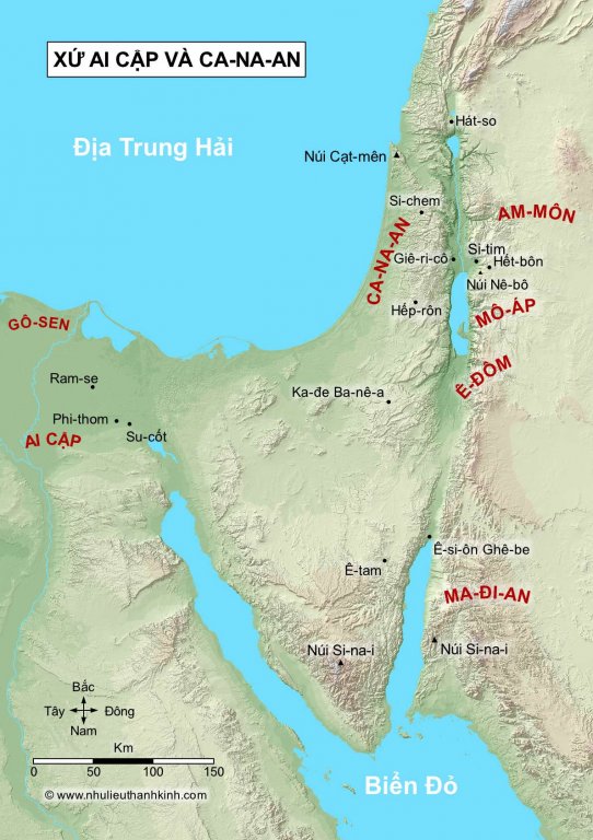 Xứ Ai Cập và Ca-na-an